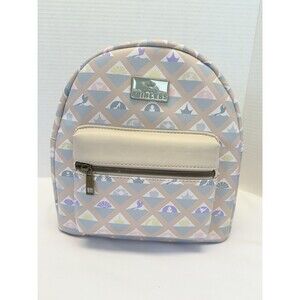 Disney Princesses All Over Print Mini Backpack Disney Vacations School New